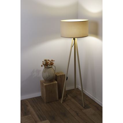 Grīdas stāvlampa STANDART 1xE27/60W/230V bēša