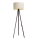 Grīdas stāvlampa STANDART 1xE27/60W/230V krēmkrāsa/venge