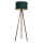 Grīdas stāvlampa STANDART 1xE27/60W/230V zaļa/venge