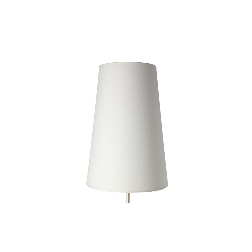 Grīdas stāvlampa TAFLO 1xE27/60W/230V balta/melna/zeltaina