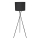 Grīdas stāvlampa TEKLA 1xE27/20W/230V melna