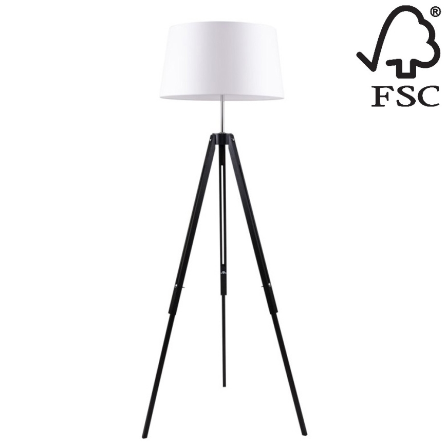 Grīdas stāvlampa TRIPOD 1xE27/60W/230V dižskābardis - FSC sertifikāts