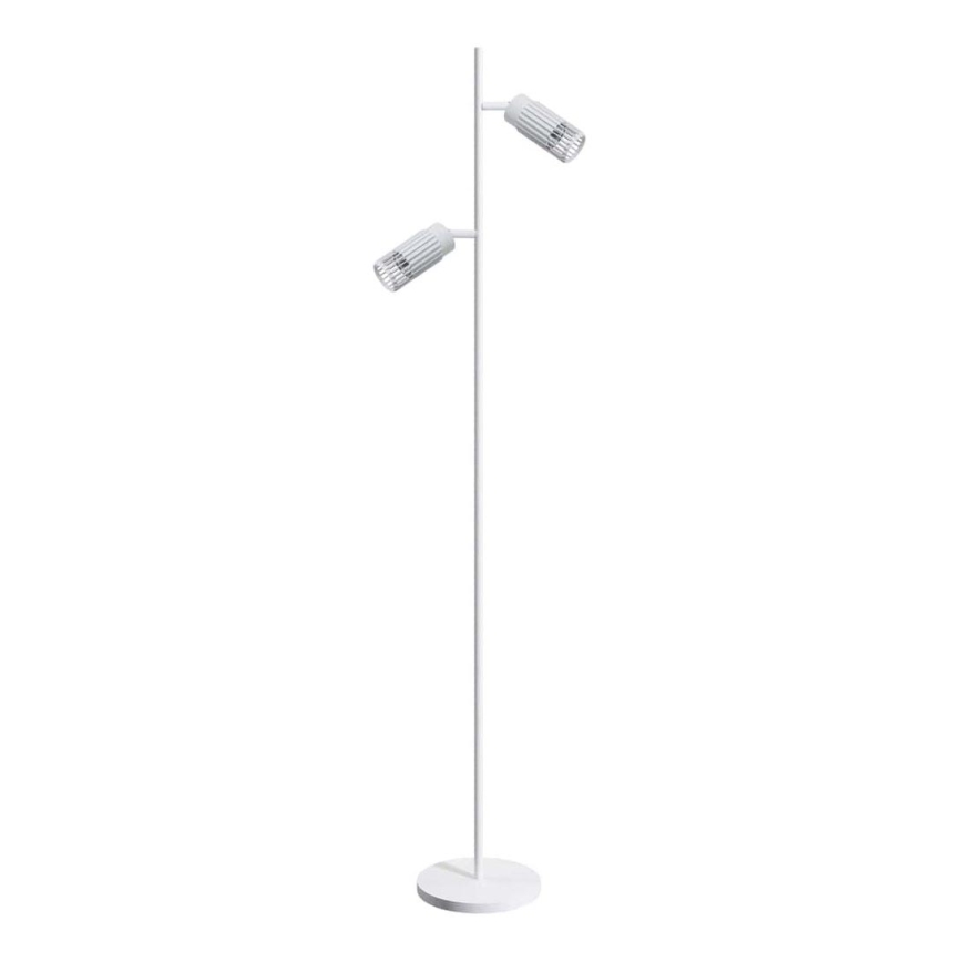 Grīdas stāvlampa VERTICAL 2xGU10/8W/230V balta