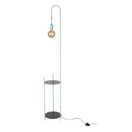 Grīdas stāvlampa WALK 1xE27/40W/230V tirkīza