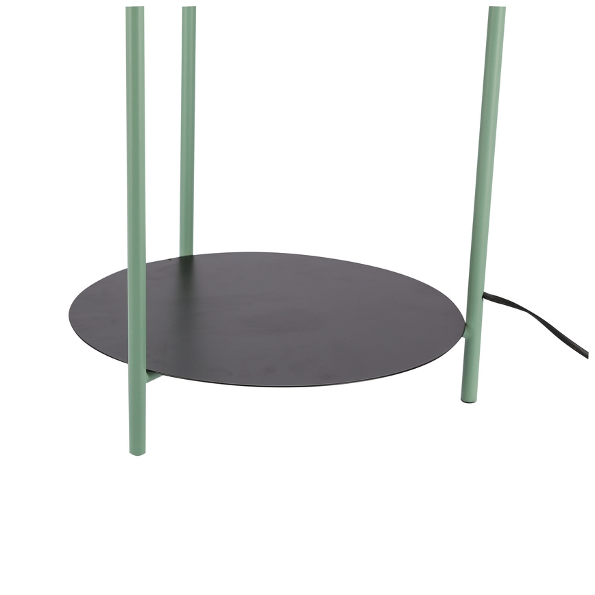 Grīdas stāvlampa WALK 1xE27/40W/230V tirkīza