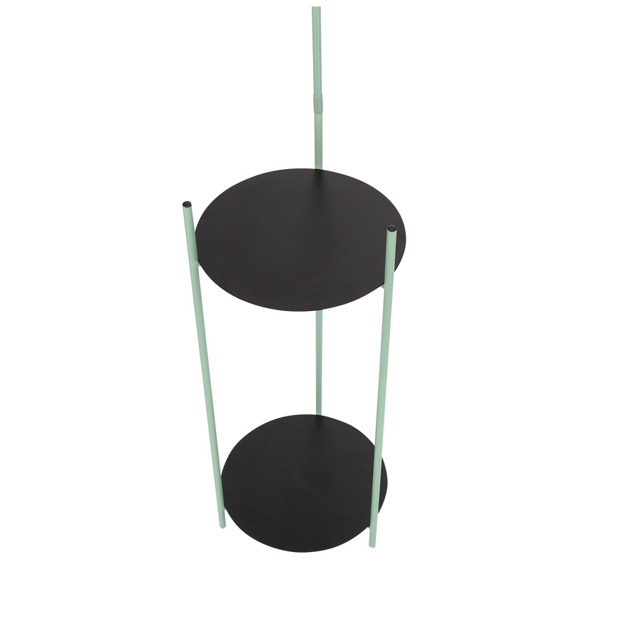 Grīdas stāvlampa WALK 1xE27/40W/230V tirkīza