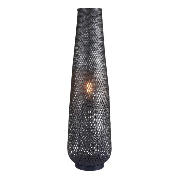 Grīdas stāvlampa ZANZIBAR 1xE27/20W/230V melna