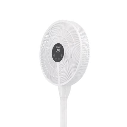 Grīdas ventilators 25 W/230 V, diametrs 40 cm, balts, ar tālvadības pulti