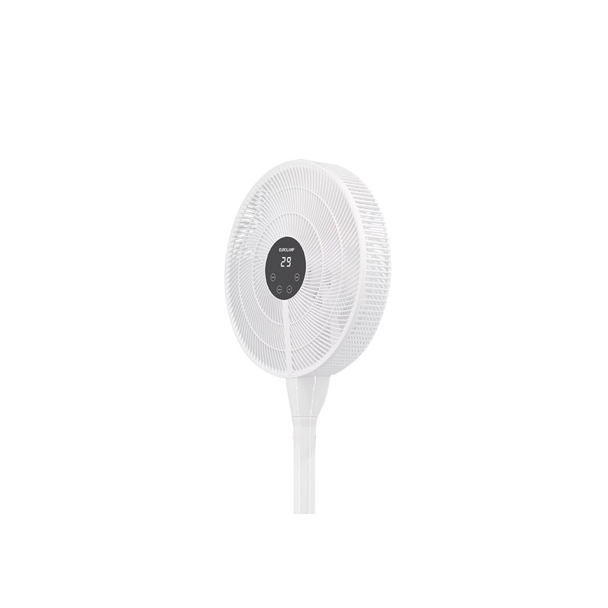 Grīdas ventilators 25 W/230 V, diametrs 40 cm, balts, ar tālvadības pulti
