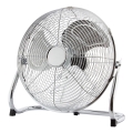 Grīdas ventilators, 45 cm, 3 ātrumi, hroms, 140W
