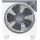 Grīdas ventilators 45W/230V d. 37 cm balta/pelēka
