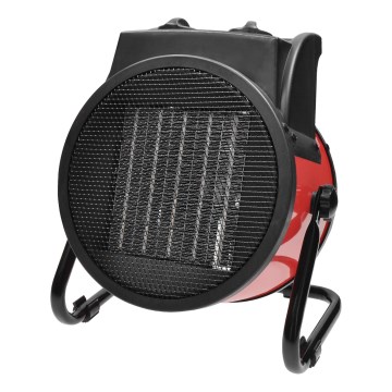 Grīdas ventilators ar keramikas sildītāju 3000W/230V melns
