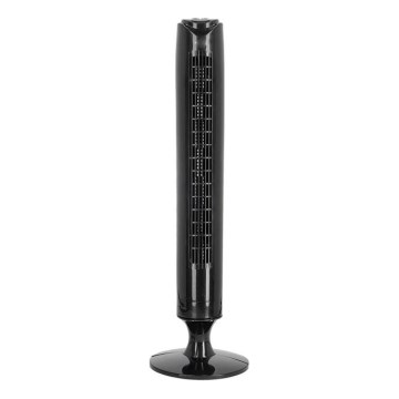 Grīdas ventilators LISSE 45W/230V 91,4 cm melna + tālvadības pults