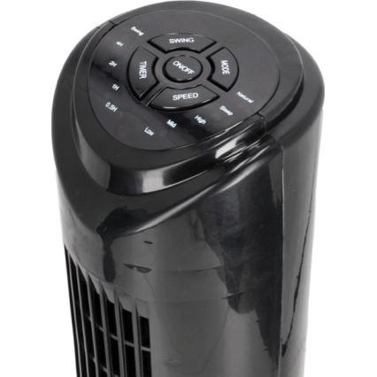 Grīdas ventilators LISSE 45W/230V 91,4 cm melna + tālvadības pults