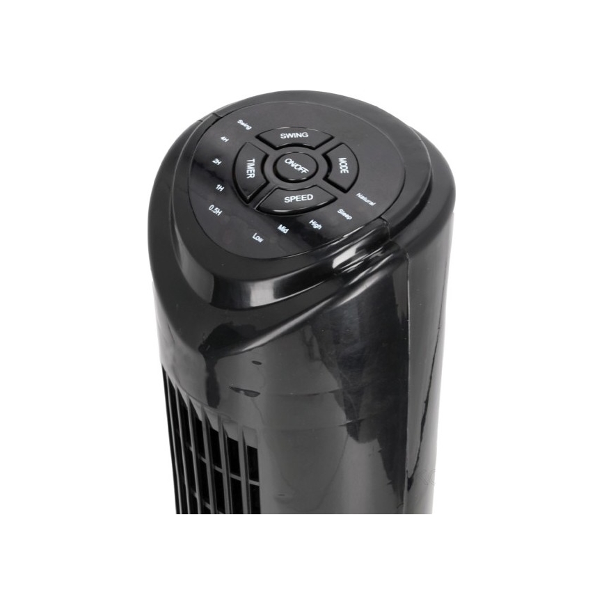 Grīdas ventilators LISSE 45W/230V 91,4 cm melna + tālvadības pults