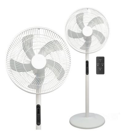 Grīdas ventilators VIENTO-R 40W/230V balts + tālvadības pults