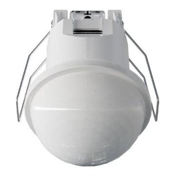 Griestos iebūvējamais kustības un krēslas sensors 360° 1200W/230V IP54 balts
