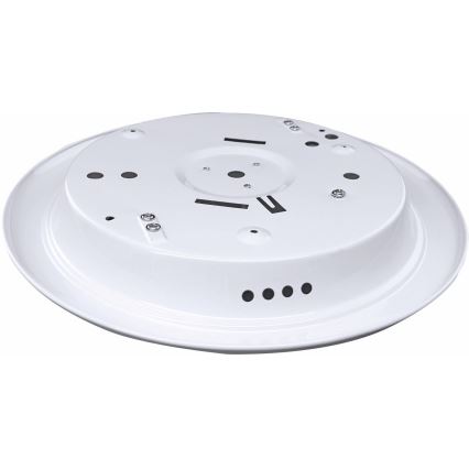 Griestu lampa ar kustības un krēslas sensoru MANA 2xE27/40W/230V Ø 30 cm balta