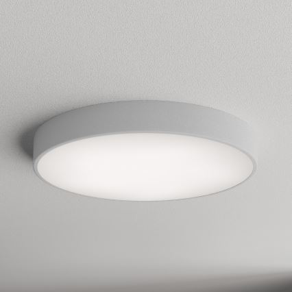 Griestu lampa CLEO ar kustības un krēslas sensoru, 5xE27/24W/230V, Ø 60 cm, pelēka