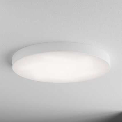 Griestu lampa ar kustības un krēslas sensoru CLEO 6xE27/24W/230V Ø 80 cm balta