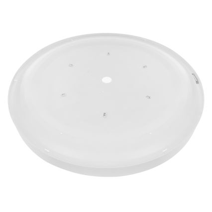 Griestu lampa ar kustības un krēslas sensoru CLEO 6xE27/24W/230V Ø 80 cm balta