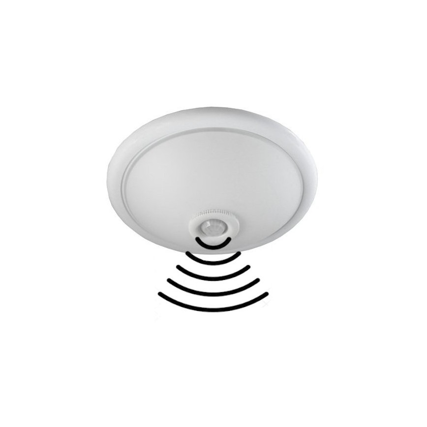 Griestu gaismeklis ar sensoru PLAFON 2xE27/80W/230V