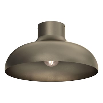 Griestu gaismeklis BASCA 1xE27/15W/230V Ø 40 cm bronzas krāsā