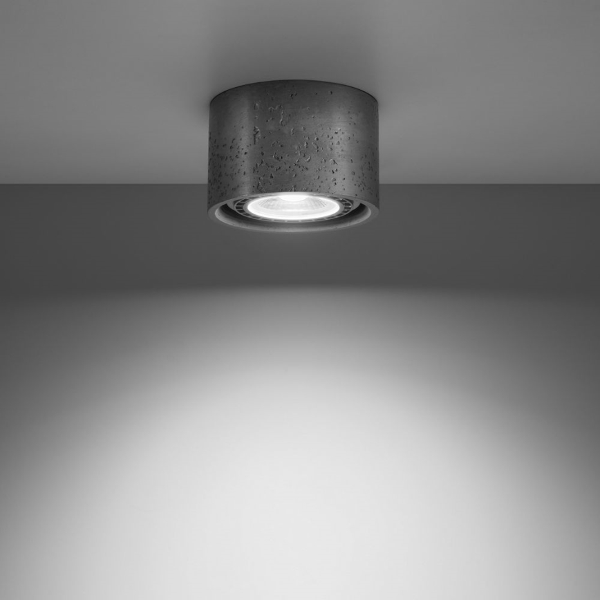 Griestu gaismeklis BASIC AR111 1xGU10/40W/230V betons