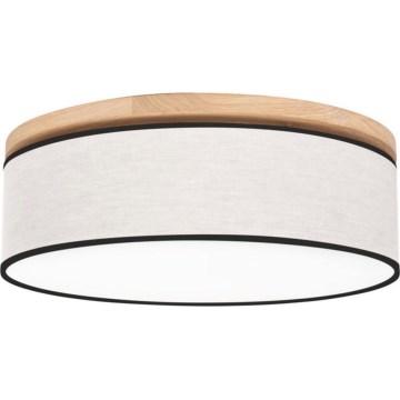 Griestu gaismeklis BOHO 3xE27/25W/230V Ø 48 cm ozols