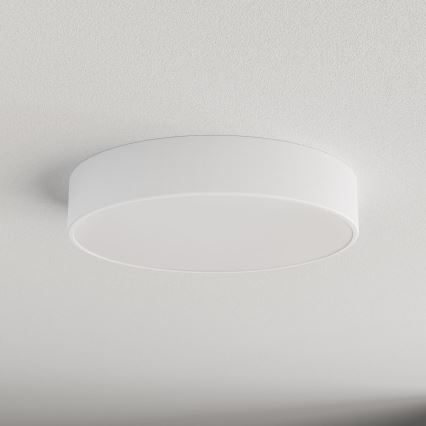 Griestu lampa ar kustības un krēslas sensoru CLEO, 3xE27/24W/230V, Ø 40 cm, balta