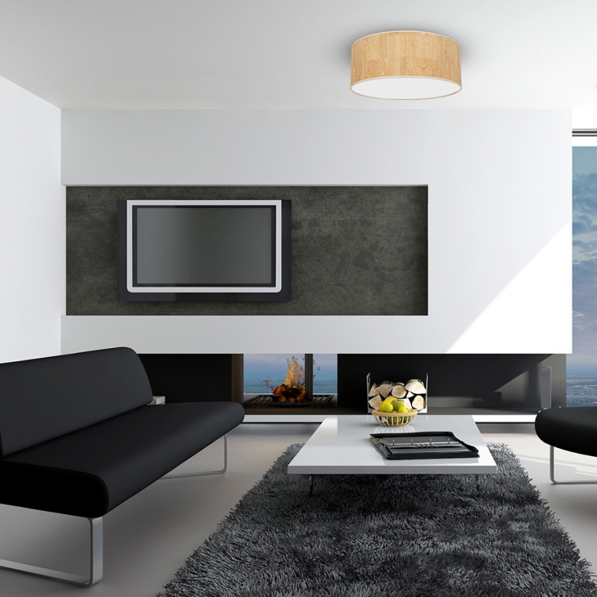 Griestu gaismeklis CORK 2xE27/60W/230V