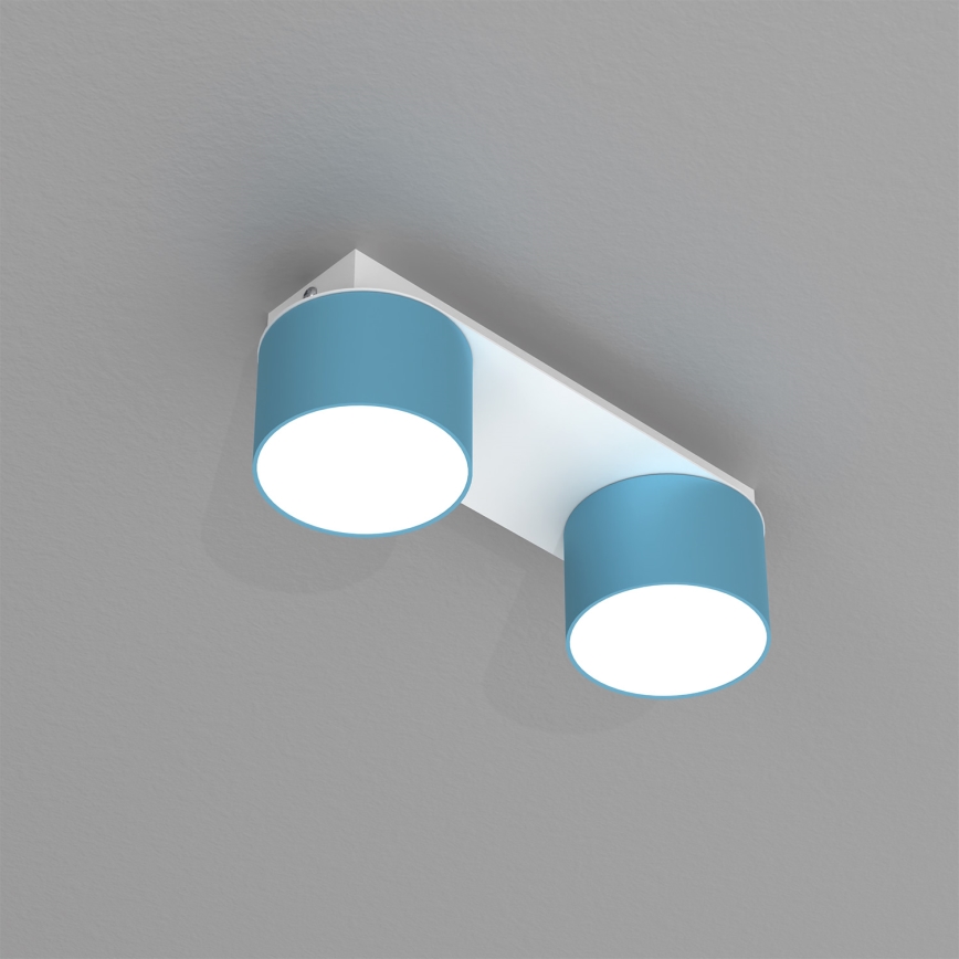 Griestu gaismeklis DIXIE 2xGX53/11W/230V zils