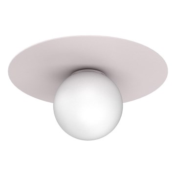 Griestu gaismeklis FLAT 1xE27/15W/230V Ø 35 cm krēmkrāsā