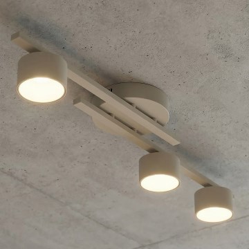 Griestu gaismeklis FRAGMENT 3xGX53/12W/230V bēšs