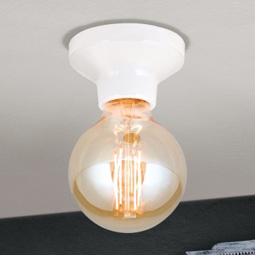 Griestu gaismeklis FROST 1xE27/60W/230V balta