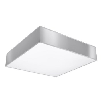Griestu gaismeklis HORUS 45 3xE27/60W/230V pelēka