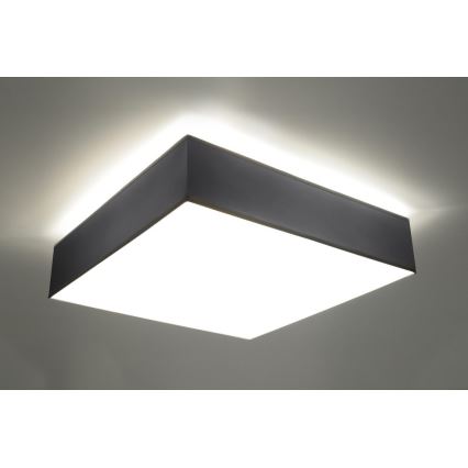 Griestu gaismeklis HORUS 45 3xE27/60W/230V pelēka