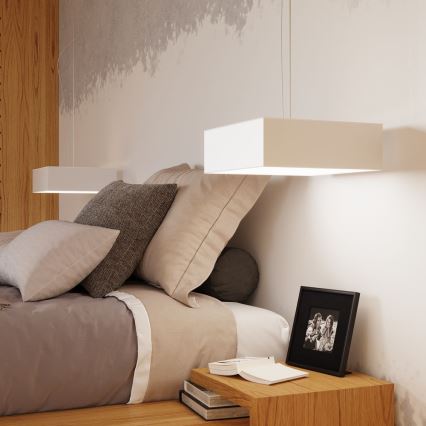 Griestu gaismeklis HORUS 4xE27/60W/230V balts