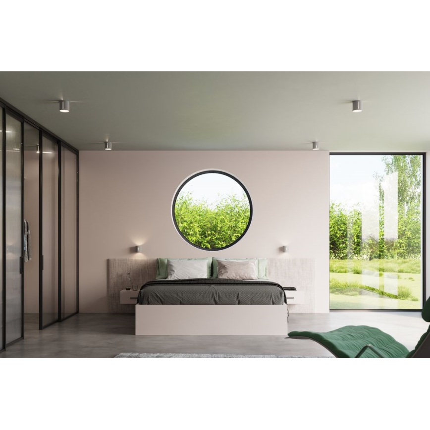 Griestu gaismeklis INEZ 1xG9/40W/230V pelēka