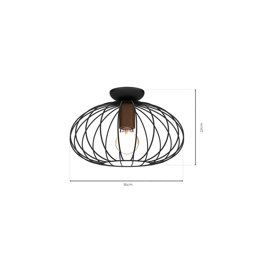 Griestu gaismeklis MERIDIANO 1xE27/60W/230V