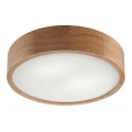 Griestu gaismeklis OAK 2xE27/60W/230V ozolkoks ø37 cm