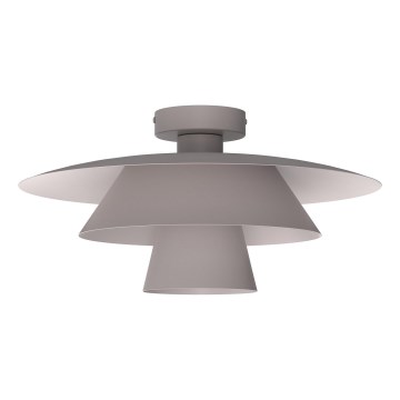 Griestu gaismeklis PLATO 1xE27/15W/230V Ø 32 cm krēmkrāsains