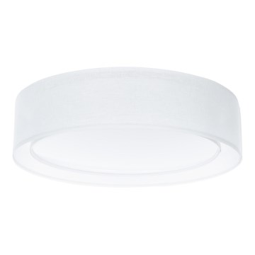 Griestu gaismeklis PURO 2xE27/40W/230V Ø 60 cm balts