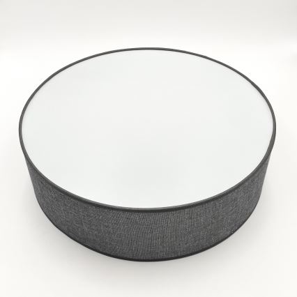 Griestu gaismeklis SIRJA 2xE27/15W/230V, diametrs 45 cm, pelēks