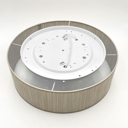 Griestu gaismeklis SIRJA 2xE27/15W/230V Ø 45 cm bēšs
