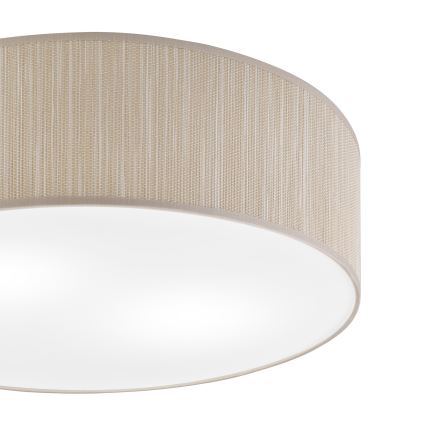 Griestu gaismeklis SIRJA 2xE27/15W/230V Ø 45 cm bēšs