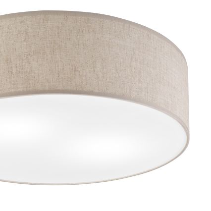Griestu gaismeklis SIRJA 2xE27/15W/230V Ø 45 cm bēšs