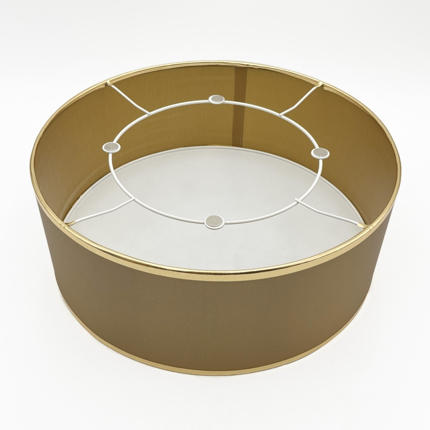 Griestu gaismeklis SIRJA DOUBLE 2xE14/15W/230V Ø 35 cm brūna/zelta