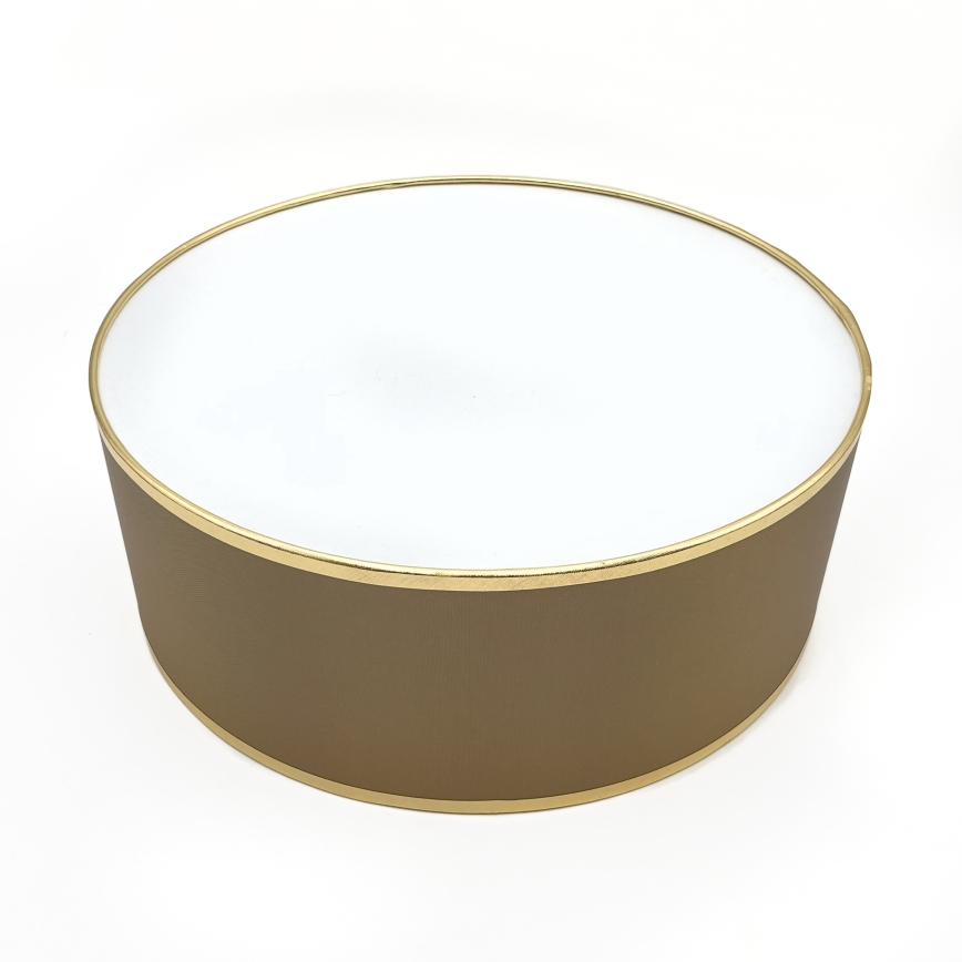 Griestu gaismeklis SIRJA DOUBLE 2xE14/15W/230V Ø 35 cm brūna/zelta