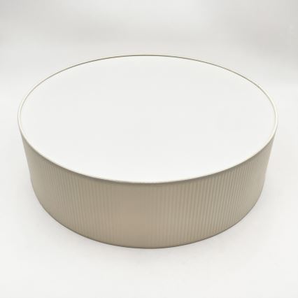 Griestu gaismeklis SIRJA PLISADO 4xE27/15W/230V Ø 45 cm krēmkrāsa